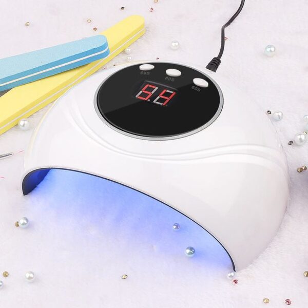 Panda Shape Nail LED lamp Nail Dryer Double Light Smart Sensor 60/90/120s Timer Lamps for Curing UV Nail Gel Polish USB - Image 6