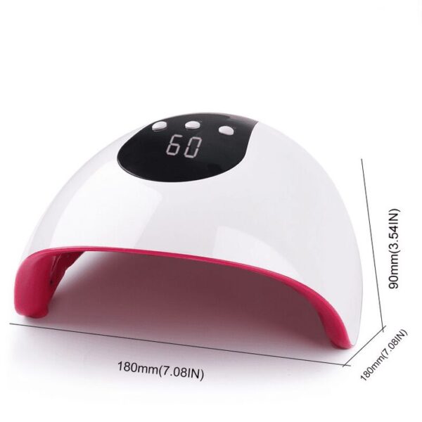 Panda Shape Nail LED lamp Nail Dryer Double Light Smart Sensor 60/90/120s Timer Lamps for Curing UV Nail Gel Polish USB - Image 5