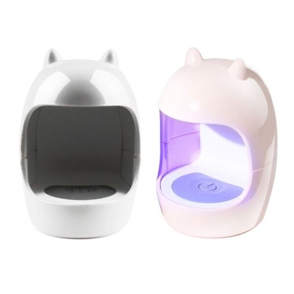 Panda Shape Nail LED lamp Nail Dryer Double Light Smart Sensor 60/90/120s Timer Lamps for Curing UV Nail Gel Polish USB - Image 7