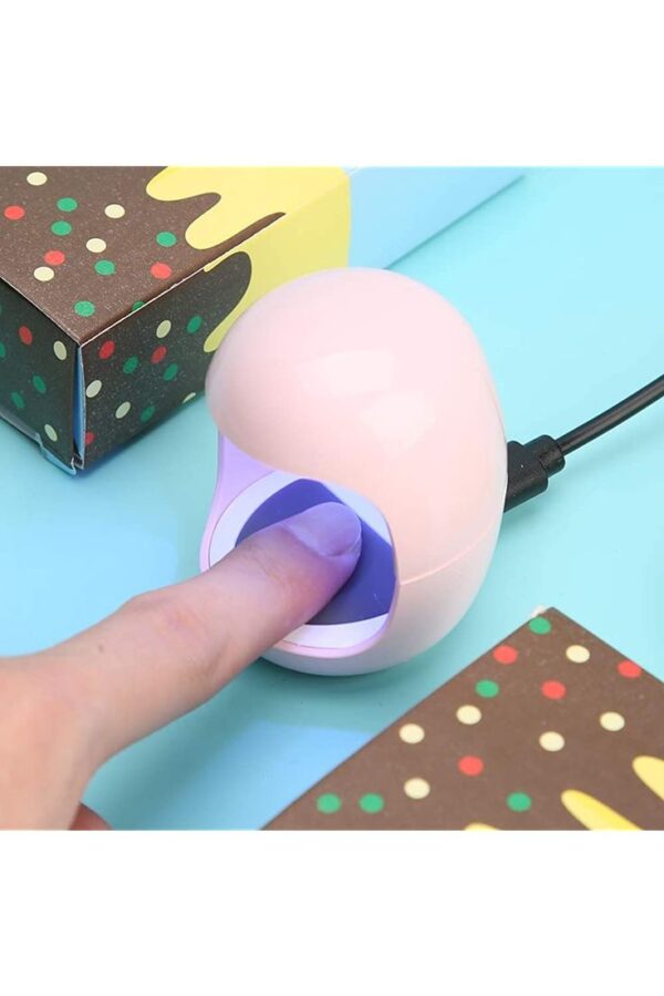 Panda Shape Nail LED lamp Nail Dryer Double Light Smart Sensor 60/90/120s Timer Lamps for Curing UV Nail Gel Polish USB - Image 3