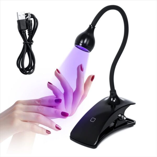 Panda Shape Nail LED lamp Nail Dryer Double Light Smart Sensor 60/90/120s Timer Lamps for Curing UV Nail Gel Polish USB - Image 4